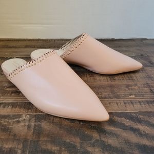 Cole haan raelyn mule mahogany rose leather women's slides size 9.5